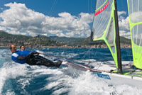 Classe 49er - Giuseppe Angilella (CC Ruggero di Lauria)/Gianfranco Sibello (SV Guardia di Finanza)