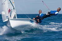 Classe 470 M - Gabrio Zandon� (CV Marina Militare)/Pietro Zucchetti (SV Guardia di Finanza)